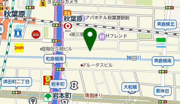 秋葉原いずみクリニックの地図画像