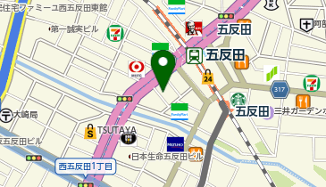 KARADA内科クリニックの地図画像