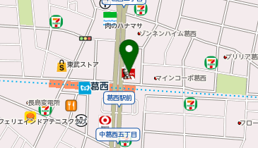 葛西よこやま内科・呼吸器内科クリニックの地図画像