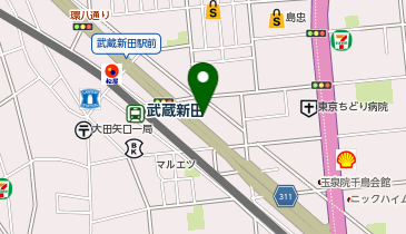 たかせクリニックの地図画像