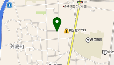 天野医院の地図画像