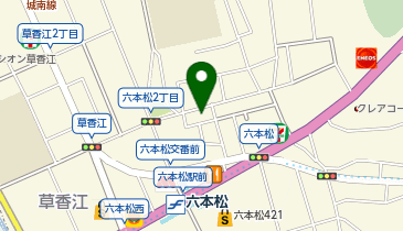 島松循環器内科クリニックの地図画像