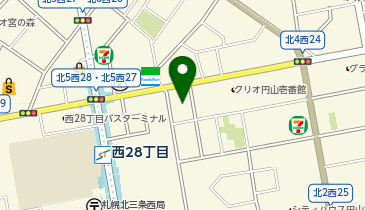 札幌園田クリニックの地図画像