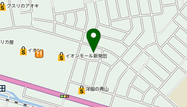 西新発田整形外科クリニックの地図画像