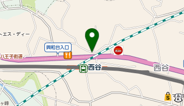 やました診療所西谷の地図画像