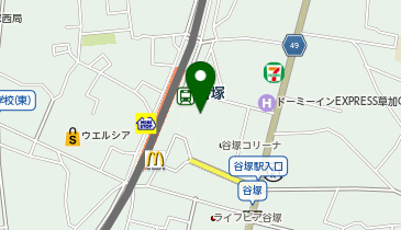 彩の森草加クリニックの地図画像