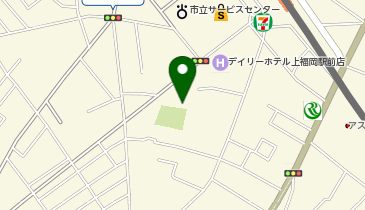 よしなが皮膚科の地図画像