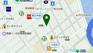 浜町どいクリニックの地図画像