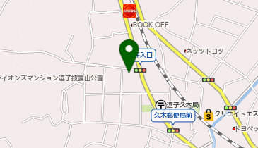 間中胃腸内科外科の地図画像