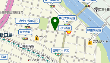 大橋内科医院の地図画像