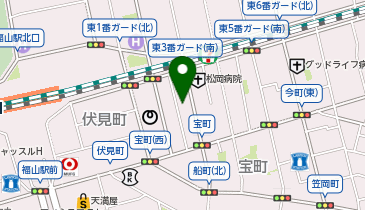 田中皮ふ科医院の地図画像