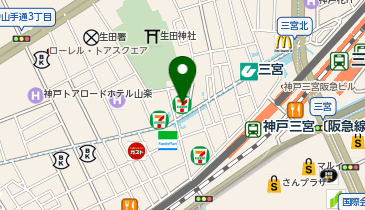 じぶんクリニック 三宮院の地図画像