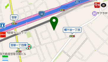 笹幡クリニックの地図画像