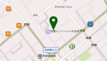 五井病院グランクリニックの地図画像