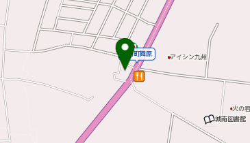 くまもと南耳鼻咽喉科クリニックの地図画像