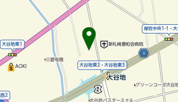 あすなろ整形外科の地図画像