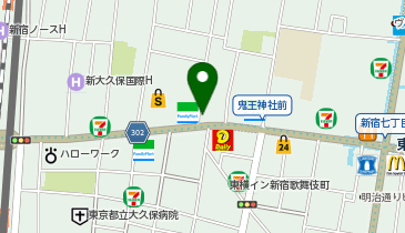 東新宿クリニックの地図画像