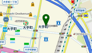 MYメディカルクリニック大手町の地図画像