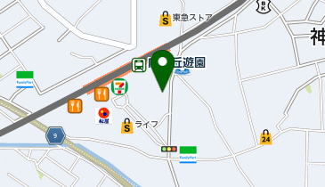 ゆうえんおおくし整形外科クリニックの地図画像