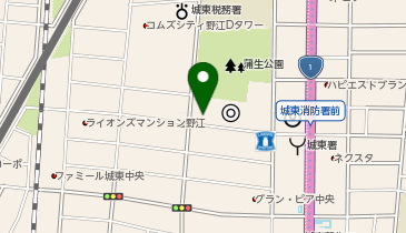 かの眼科クリニックの地図画像