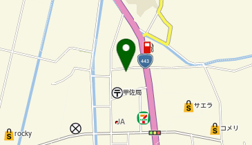 甲佐眼科クリニックの地図画像