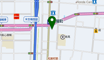 松屋町みやけクリニックの地図画像