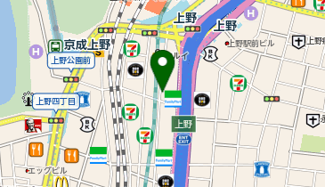 上野御徒町こころみクリニック・内科・血液内科・糖尿病内科の地図画像