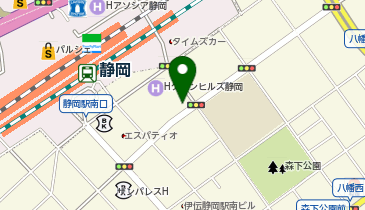 静岡駅南口クリニックの地図画像