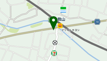 久我山はなふさ皮膚科の地図画像