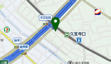 八百萬ファミリークリニックの地図画像