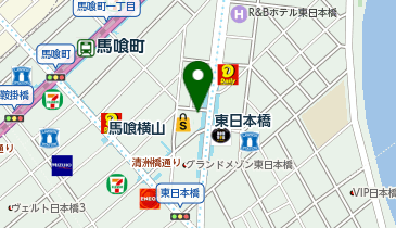 はなももキッズクリニック東日本橋の地図画像