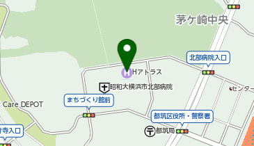 Okuno Clinic.横浜センター南の地図画像