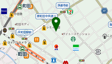 脳神経まちだクリニックの地図画像