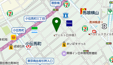 小伝馬町こどもクリニックの地図画像