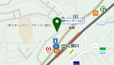 二俣川はまかぜ内科の地図画像