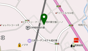 柏の葉整形外科リハビリテーションクリニックの地図画像