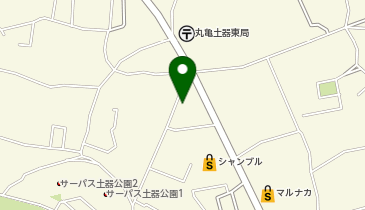 丸亀整形外科とだにクリニックの地図画像