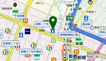 新橋DAYクリニックの地図画像
