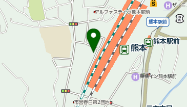 熊本駅前2分かずよ皮膚科・美容皮膚科クリニックの地図画像