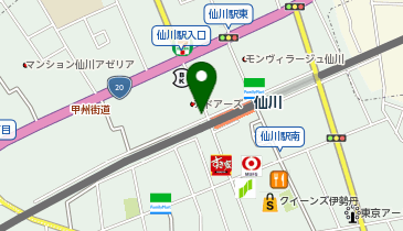 せたがや仙川クリニックの地図画像