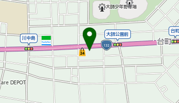 川崎大師いしまる内科クリニックの地図画像