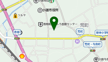 小諸医院の地図画像