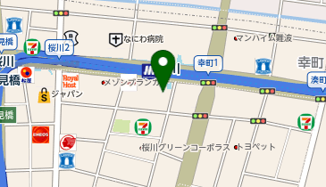 桜川よしえクリニックの地図画像