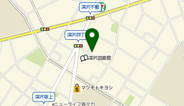 深沢不動なかむら脳神経外科内科の地図画像
