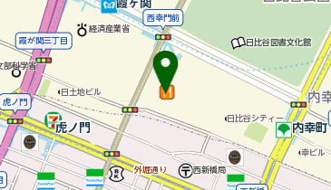 双日株式会社 東京診療所の地図画像