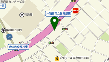 岸和田博陽会クリニックの地図画像