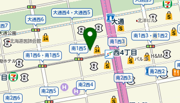 アステリアクリニック札幌院の地図画像
