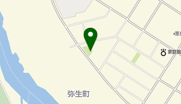 ふらの眼科の地図画像