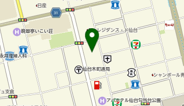 たんぽぽクリニック晩翠通の地図画像