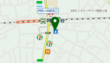 阿佐ヶ谷駅前パール皮膚科の地図画像